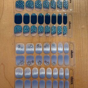 Ohora Gel Semi Cured Nail Strips plus Pro Nail Strengthener and Top Gel NEW